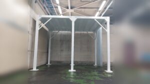 法人様向け耐震シェルター/やぐら型鉄骨シェルター